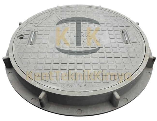 Kompozit Rögar Menhol Kapağı Takımı ø600mm TT1 Kalın Seri D400