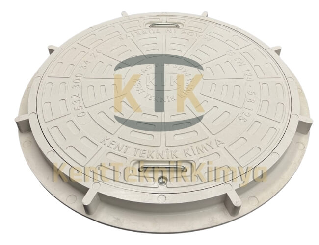 Kompozit Rögar Menhol Kapağı Takımı ø600mm TT1 Eko Serisi B125